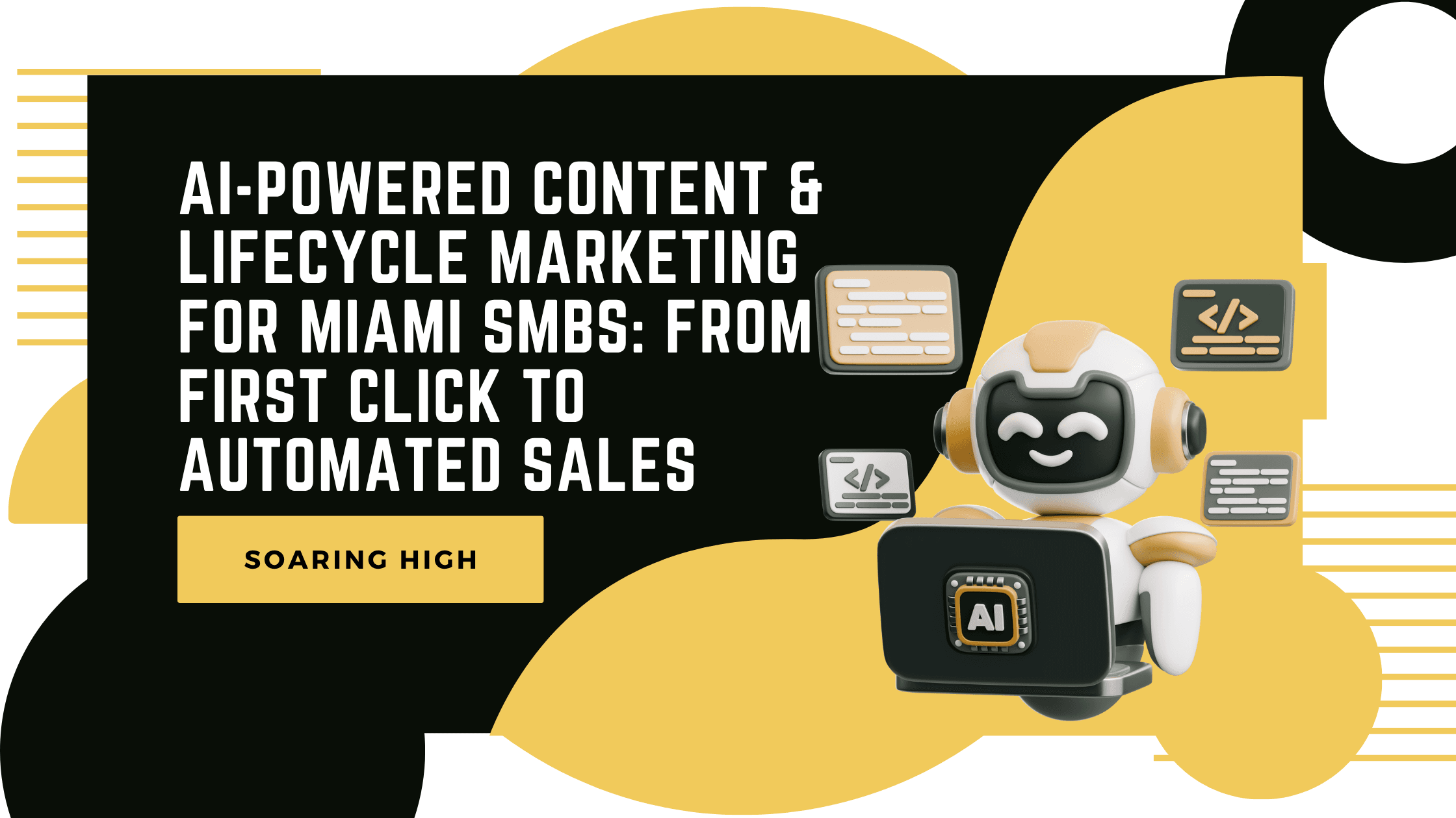 AI Content + Lifecycle Marketing Blog Image